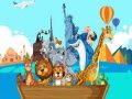 Crazy Friends Travel The World Puzzle 