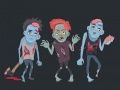 Zombies ਅਤੇ Skeletons ਕਲਰਿੰਗ 