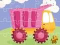 Cute Kids Trucks Jigsaw 