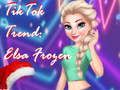 TikTok ਰੁਝਾਨ: Elsa Frozen 