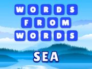 Words from words: Sea Words from words: Sea