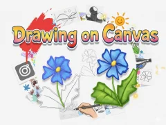 ਕੈਨਵਸ 'ਤੇ ਡਰਾਇੰਗ