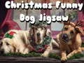 ਕ੍ਰਿਸਮਸ Funny Dog Jigsaw 