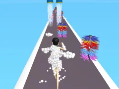 ਝੱਗ ਵਿੱਚ ਚੱਲ ਰਿਹਾ ਹੈ