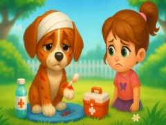 ਕਤੂਰੇ ਦੀ ਬਚਤ ਅਤੇ ਦੇਖਭਾਲ ਗੁੰਮ ਗਈ