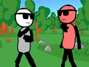 ਸਟਿੱਕਮੈਨ ਗਨ- ਘੱਟ ਲੜਨਾ