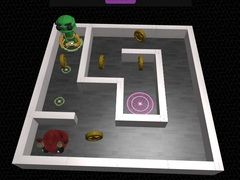 3d ਮੇਜ਼ ਅਤੇ ਰੋਬੋਟ 