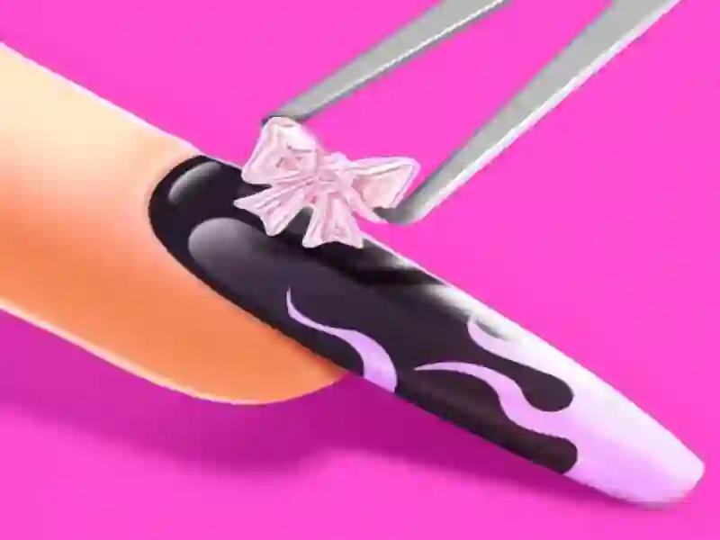 3 ਡੀ ਐਕਰੀਲਿਕ ਮੇਰ: ਨੇਲ ਆਰਟ ਗੇਮ