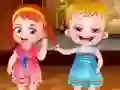 ਬੇਬੀ ਹੇਜ਼ਲ ਸ਼ਿਸ਼ਟਾਚਾਰ ਸਿੱਖਦੀ ਹੈ 