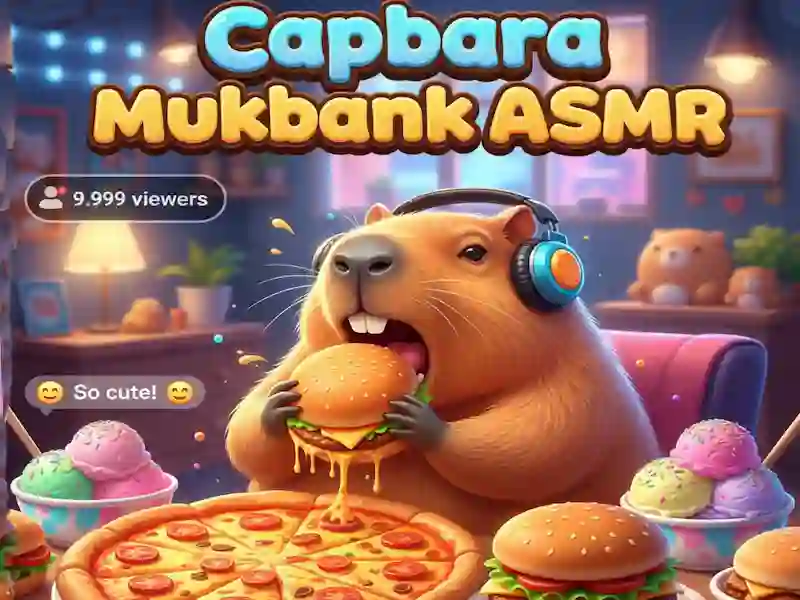 Capybara Mukbang ASMR