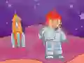 ਮੇਜ਼ ਵਿੱਚ ਪੁਲਾੜ ਯਾਤਰੀ ਮੇਜ਼ ਵਿੱਚ ਪੁਲਾੜ ਯਾਤਰੀ