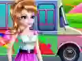 Girly ਆਈਸ ਕਰੀਮ ਟਰੱਕ ਕਾਰ ਵਾਸ਼ 