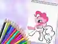ਪਿਆਰੀ ਪੋਨੀ ਕਲਰਿੰਗ ਬੁੱਕ 