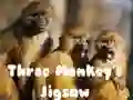 ਤਿੰਨ ਬਾਂਦਰ ਦੀ ਜਿਗਸਾ ਤਿੰਨ ਬਾਂਦਰ ਦੀ ਜਿਗਸਾ