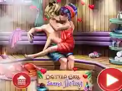 ਬਿੰਦੀ ਵਾਲੀ ਕੁੜੀ ਸੌਨਾ ਫਲਰਟਿੰਗ 