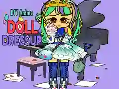 DIY ਐਨੀਮੇ ਡੌਲ ਡਰੈਸ ਅੱਪ 