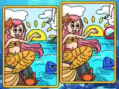 Mermaids ਸਪੌਟ ਦ ਫਰਕ 