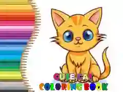 ਪਿਆਰੀ ਬਿੱਲੀ ਰੰਗੀਨ ਕਿਤਾਬ 