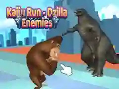 Kaiju Run - Dzilla ਦੁਸ਼ਮਣ 