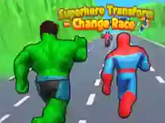 ਸੁਪਰਹੀਰੋ ਟ੍ਰਾਂਸਫਾਰਮ - ਰੇਸ ਬਦਲੋ 