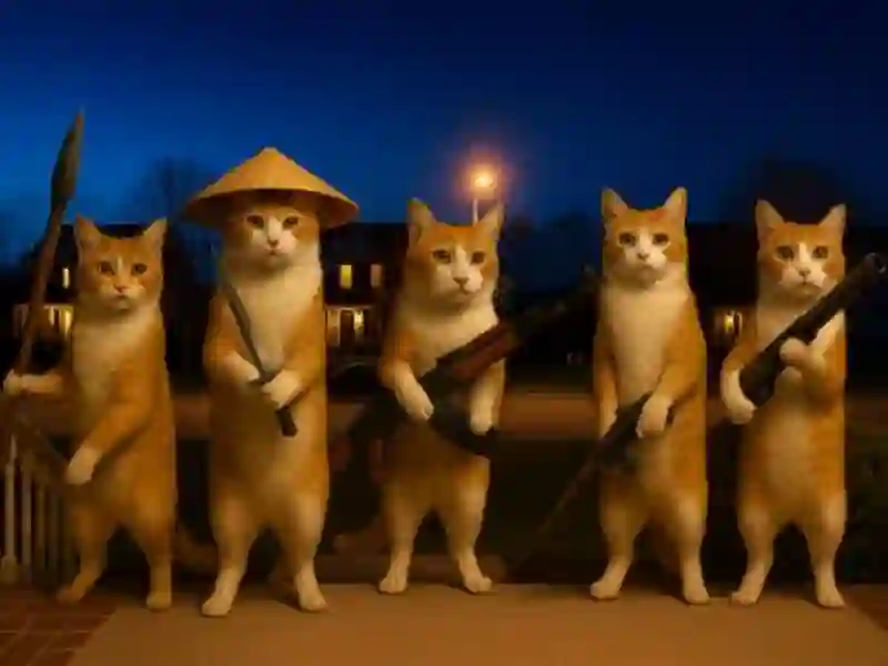 ਗਨ ਕਲਿਕਰ ਈਵੇਲੂਸ਼ਨ ਵਾਲੀ ਬਿੱਲੀ