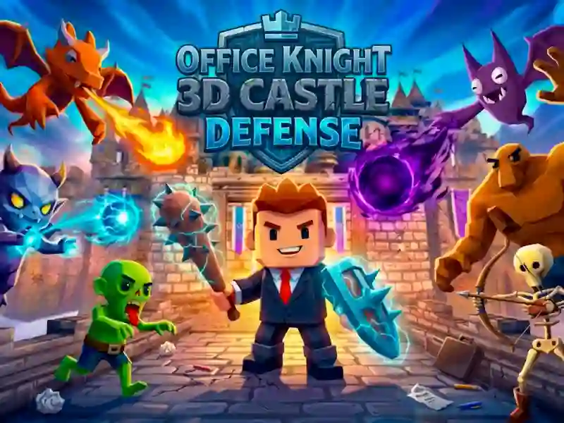 Office Knight 3D Castle Defense