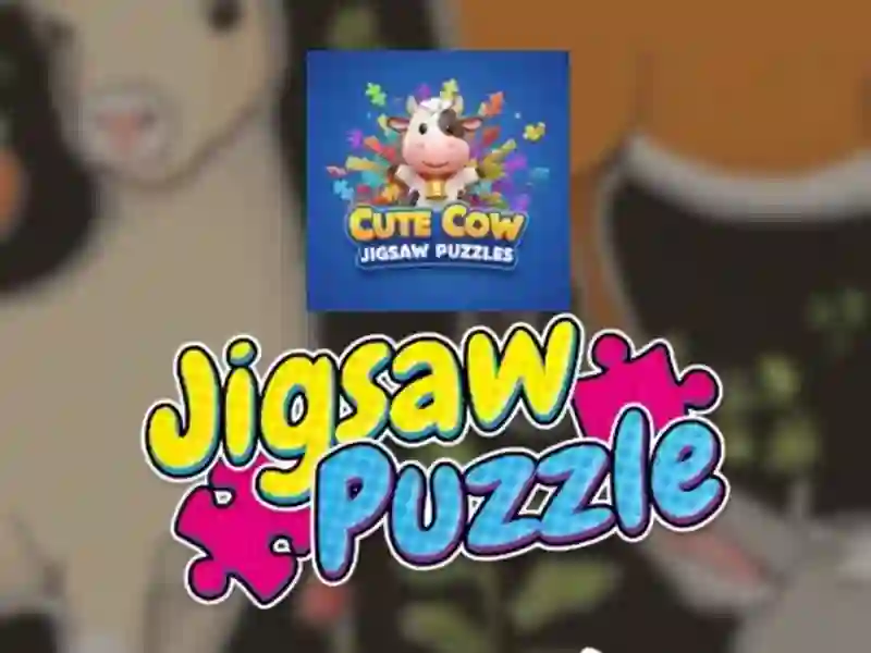Cute Cow Jigsaw Puzzles Cute Cow Jigsaw Puzzles