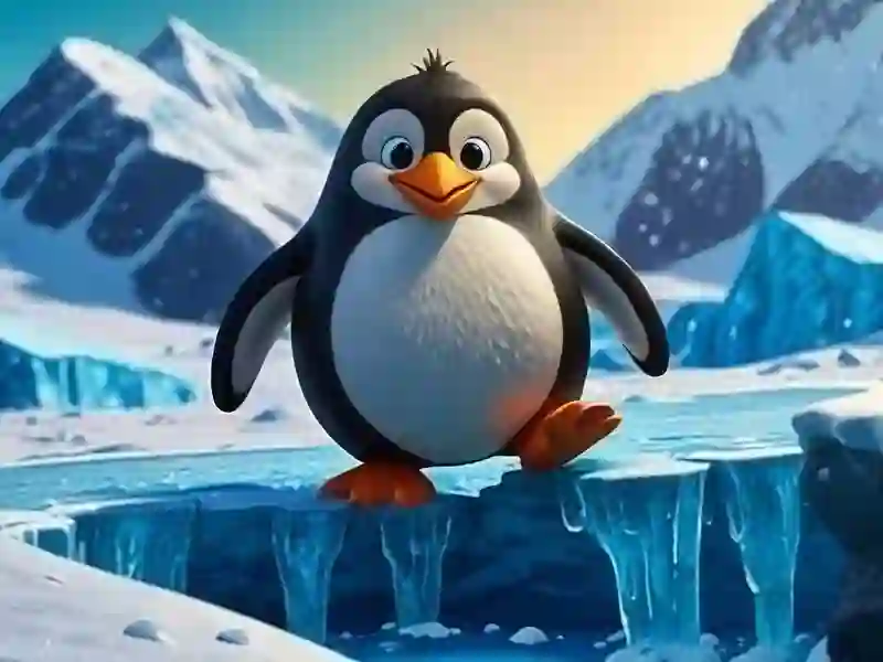 ਪੇਂਗੁਇਨ ਸਲਾਈਡ ਸ਼ੋਡਾਉਨ ਸਿੱਕਾ ਕਾਹਲੀ ਦੀ ਚੁਣੌਤੀ