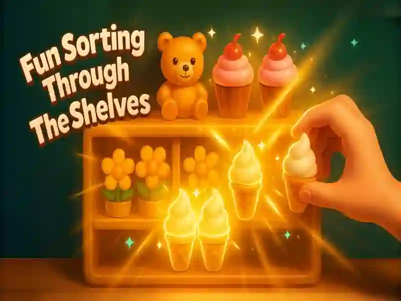 ਸ਼ੈਲਫਾਂ ਦੁਆਰਾ ਮਜ਼ੇਦਾਰ ਛਾਂਟੀ ਸ਼ੈਲਫਾਂ ਦੁਆਰਾ ਮਜ਼ੇਦਾਰ ਛਾਂਟੀ