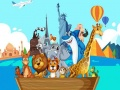Crazy Friends Travel The World Puzzle 