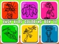 Easy Kids Coloring Ben 10 