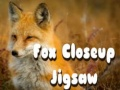 Fox Closeup Jigsaw 