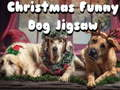 ਕ੍ਰਿਸਮਸ Funny Dog Jigsaw 