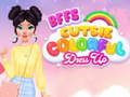 BFFs Cutsie ਰੰਗੀਨ ਪਹਿਰਾਵਾ 