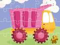 Cute Kids Trucks Jigsaw 