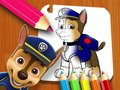 PAW ਪੈਟਰੋਲ ਰੰਗਦਾਰ ਕਿਤਾਬ 