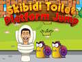 Skibidi ਟਾਇਲਟ ਪਲੇਟਫਾਰਮ ਜੰਪ 