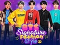 BTS ਦਸਤਖਤ ਫੈਸ਼ਨ ਸਟਾਈਲ 
