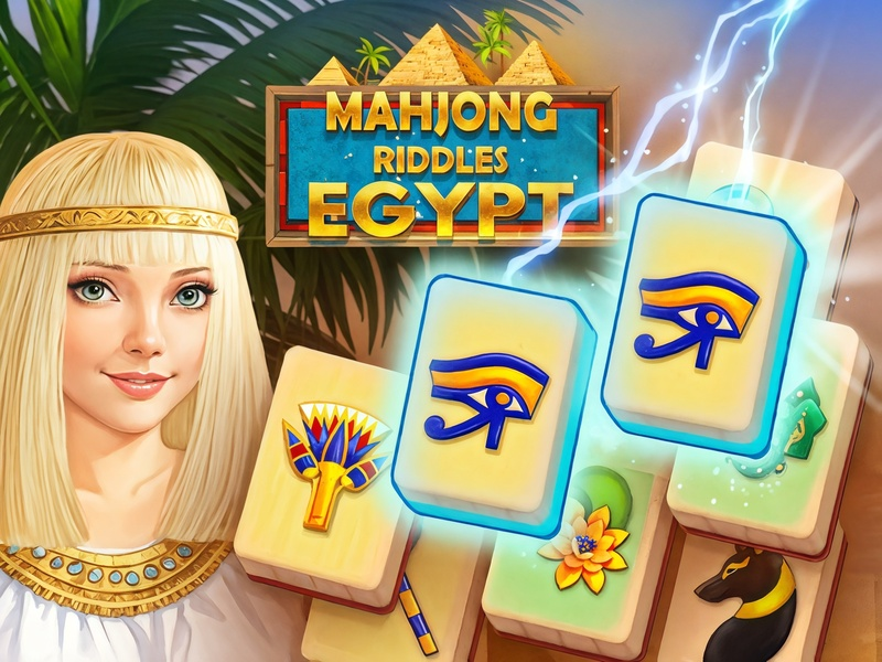 Mahjong ਬੁਝਾਰਤਾਂ: ਮਿਸਰ